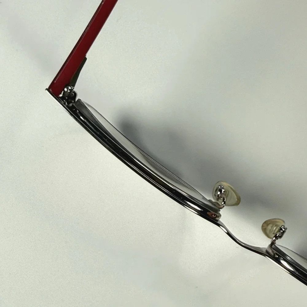 LIZ CLAIBORNE L644 G1C Eyeglasses Frame Only 50-16-140 Red Full Rim‎ Womens